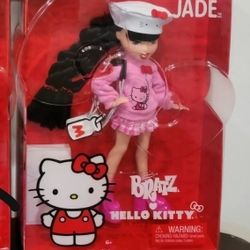 3 BRATZ X HELLO KITTY Jade/Yasmin Sanrio Fashion Doll Set Outfits Lot Of 2