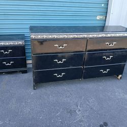 Free Dresser and  Matching Nightstand 