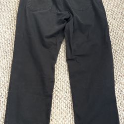 Levi's 550 Black Relaxed Tapered Fit Jeans Red Tag Men’s Size 34x32