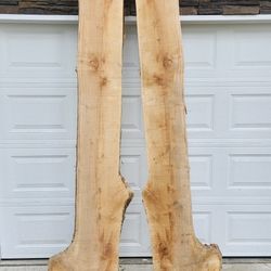 Live Edge Maple Slabs