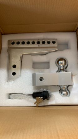8” drop hitch