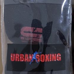  Urban Boxing Hand Wraps Black 4.5m (180 in) Stretch 1 Pk in Original Packing