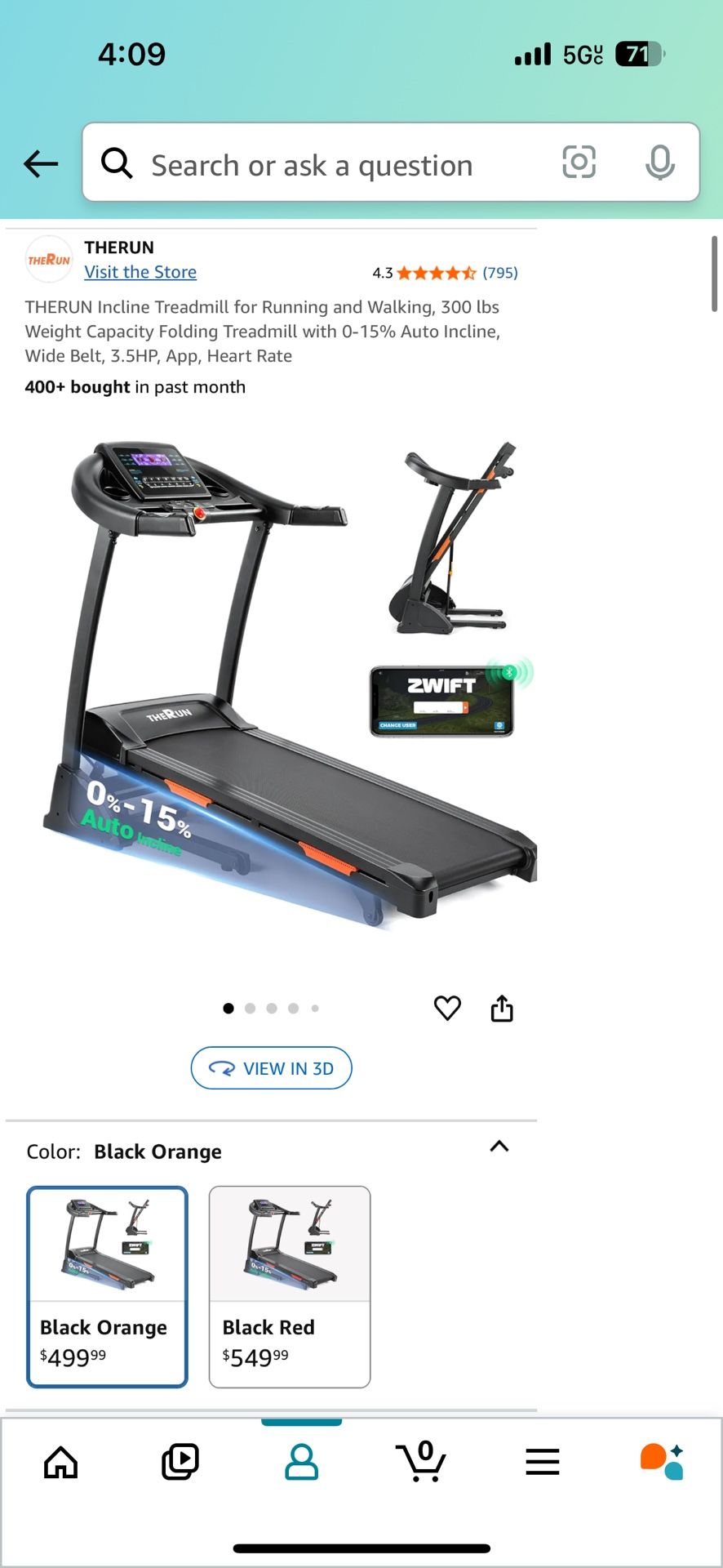 NEW Treadmill Still In Box