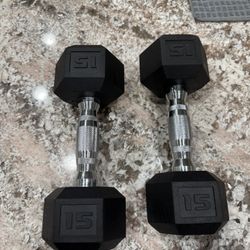 15lb dumbells 