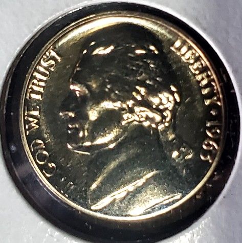 1965 Jefferson Nickel Proof No Mint Mark