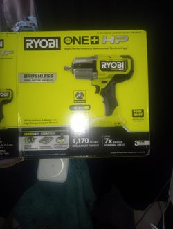 Ryobi Brushless Impact Wrench Tool Only