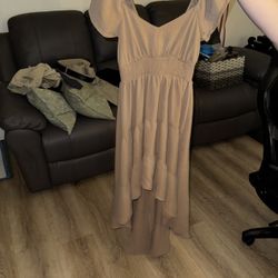 Brown Dress 