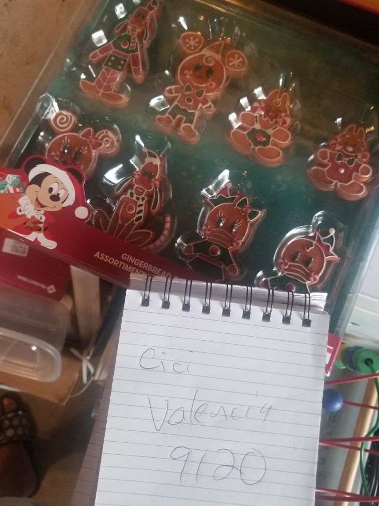 Gingerbread Ornaments Disney 