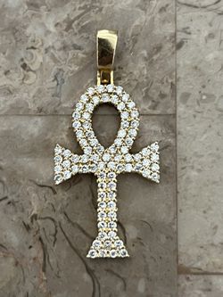Gold 14kt Ankh pendant