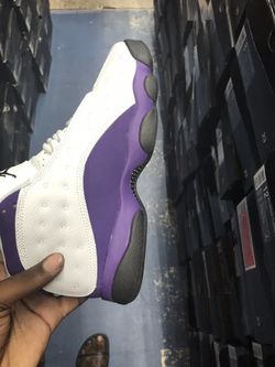 Jordan 13 lakers edition