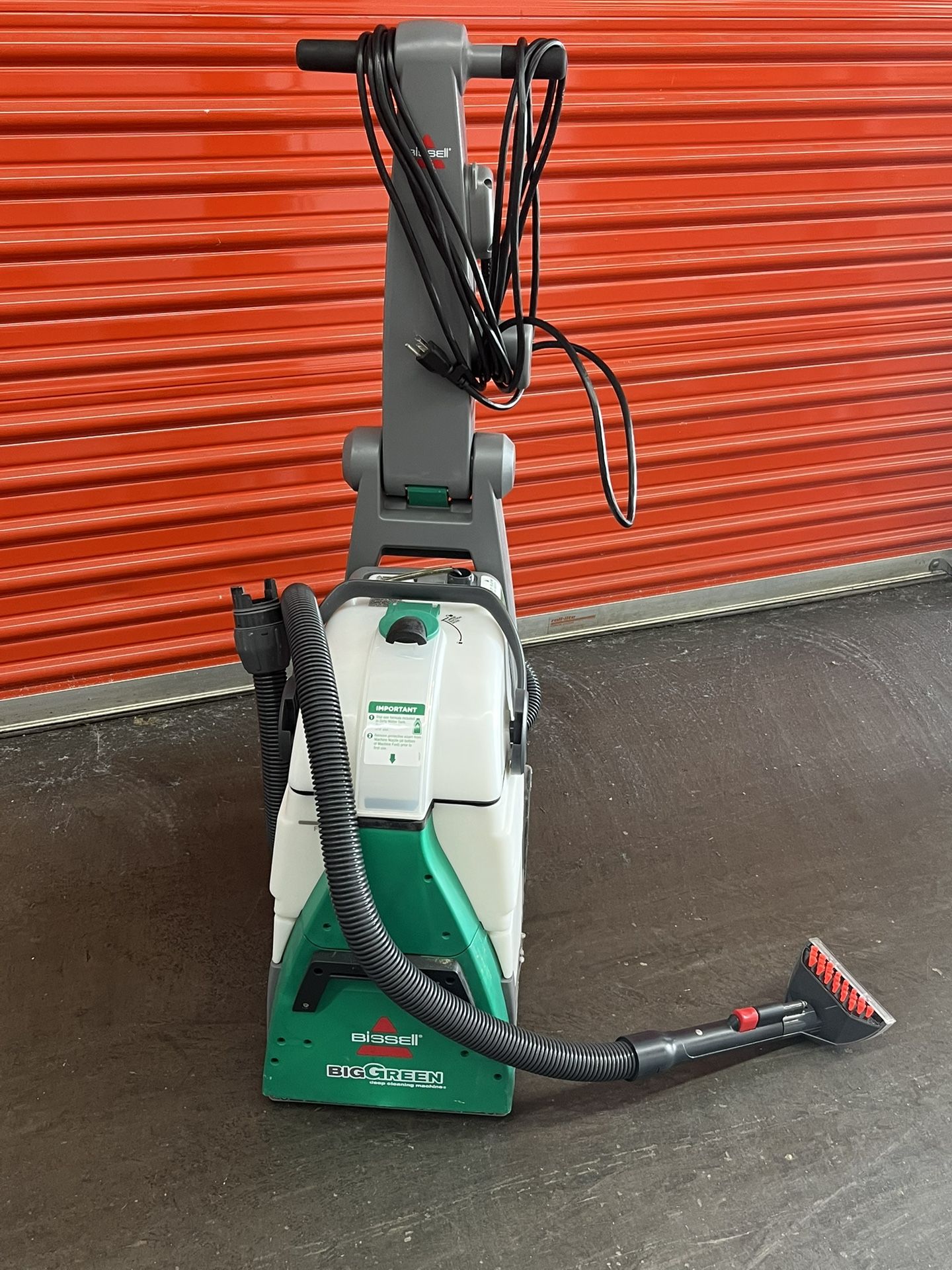 Big Green Deep Cleaning Machine
