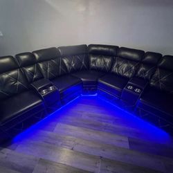 ELECTRIC RECLINING SECTIONAL SOFA
