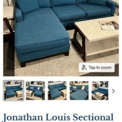 Jonathan Louis Sectional Couch (Free Delivery) 