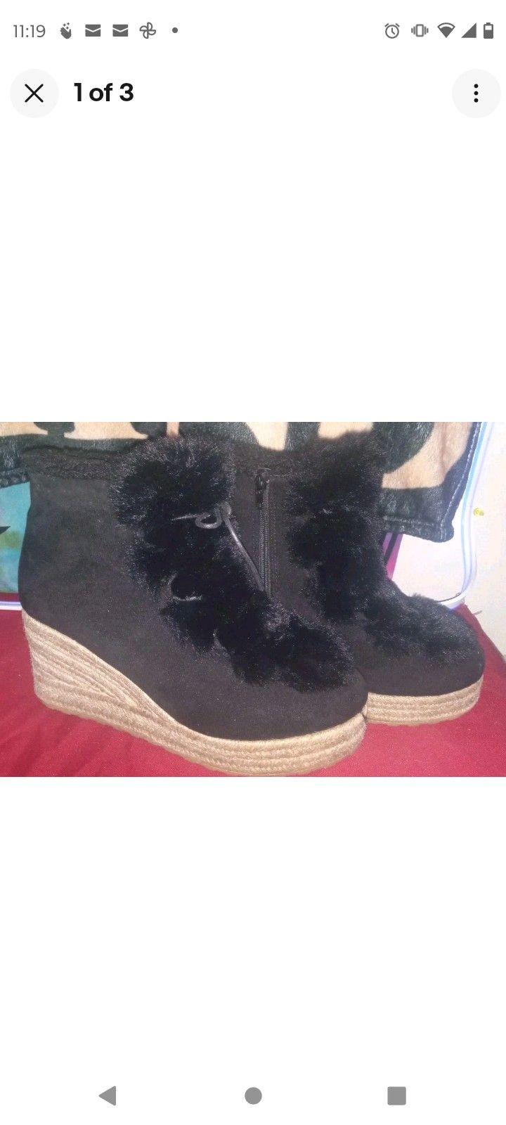 New Without Tags Size 11 Faux Fur Winter Boots