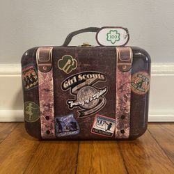 Beautiful Girl Scouts Anniversary Tin 
