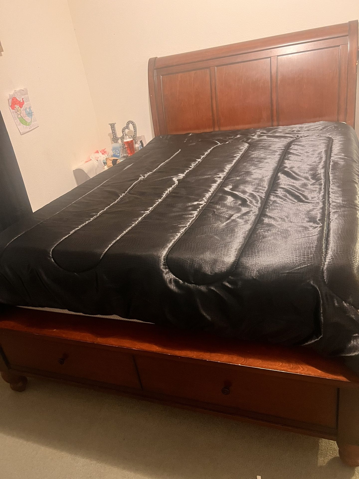 Bed Frame And Drawer