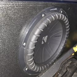 Kicker 12" Comp Q With Ported Birch Custom Box