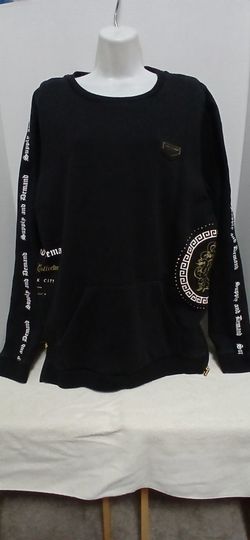 Supply and Demand Black Graphic Sweatshirt size XL