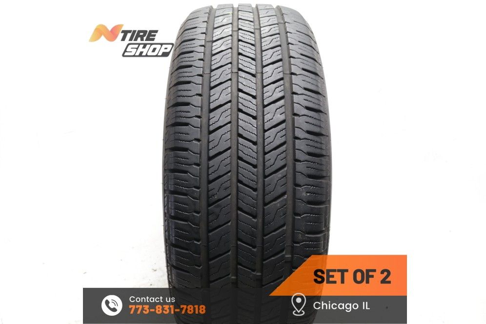 Set of 2 Used  9.5/32    275/55R20  117T  Advanta  HTR-800