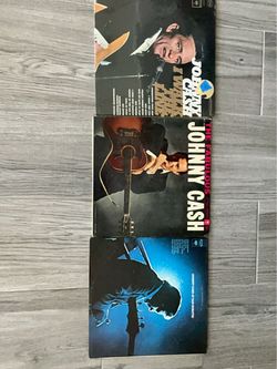 Johnny Cash Vinyl Record Albums Lot of 3