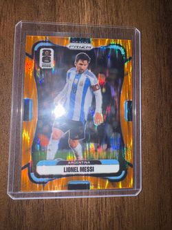 Panini Prizm 2026 FIFA World Cup Orange Flash Prizm /315 Lionel Messi #10