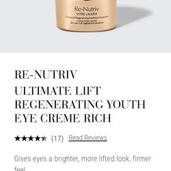 Eye cream