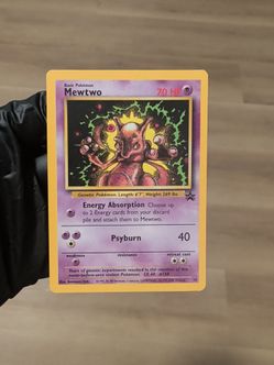 Vintage Pokemon Card Promo Mewtwo #14