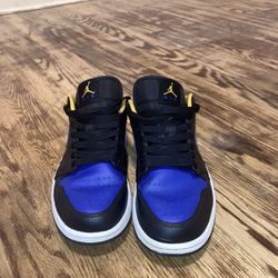 Jordan 1 Low Dark Concord “Lakers”