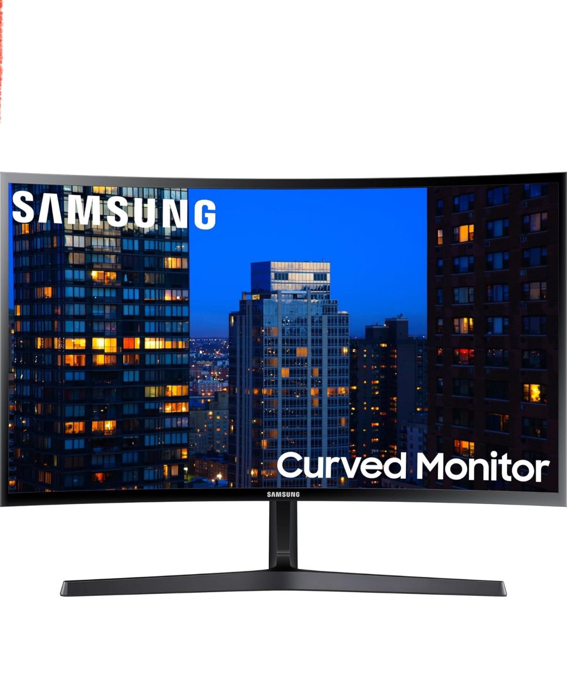 SAMSUNG 27" 1080p Curved Computer Monitor