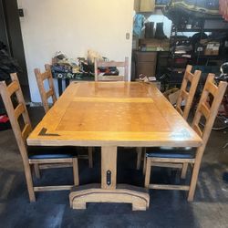 Wood Dinner Table
