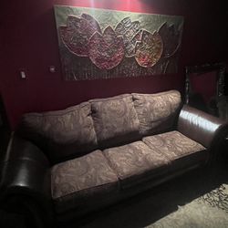 Couch and chaise