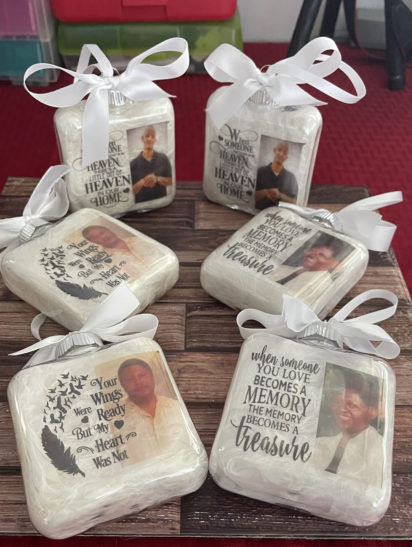 Custom Memorial Ornaments