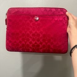 Coach iPad/ Laptop Sleeve Case