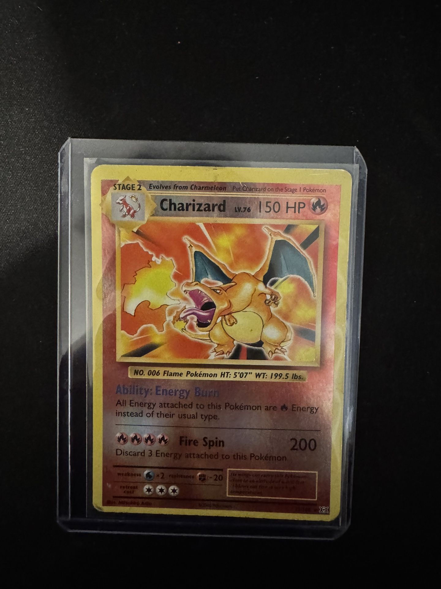 Charizard Reverse Hollo - Evolutions Set