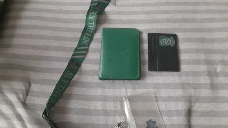 Slytherin lanyard wallets