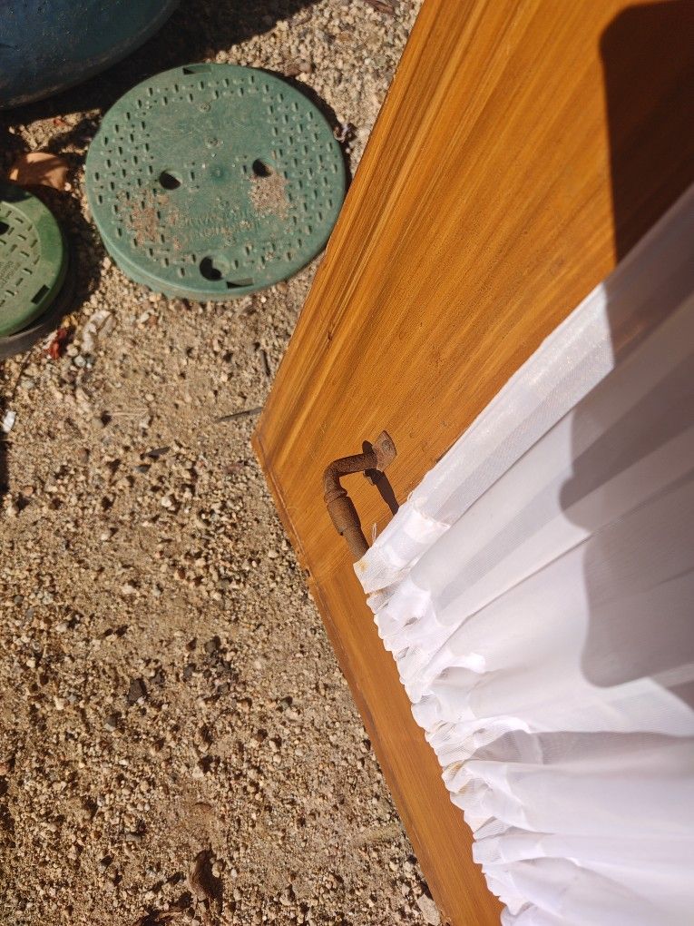 Salvaged Door From Historic Tulip House (S Pacific ST, Oceanside)