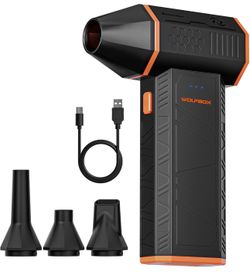 BRAND NEW WOLFBOX MF50 Electric Air Duster-110000RPM Super Power Cordless Air Duster