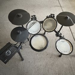 For Sale: Roland TD-17 V-Drums Electronic Drum Kit – Complete Setup