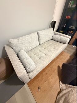 Light Grey Sofa (Article brand)  - 72” Mid Century Modern
