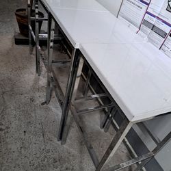 Furniture Bar Stools 4 IN White