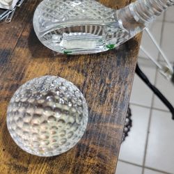 Waterford Crystal Golf Paper Weights