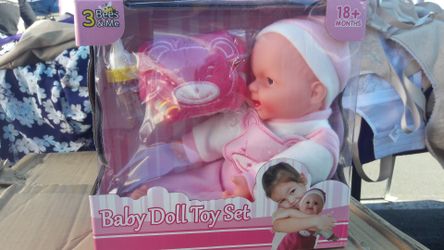 Baby doll toy set