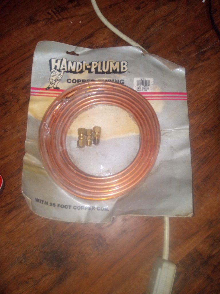 Handi-plumb Copper tubing 