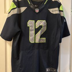 12  Fan Seahawks Jersey