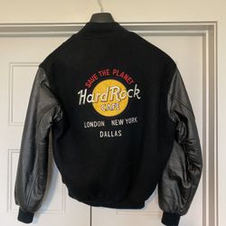 Leather And Wool Jacket