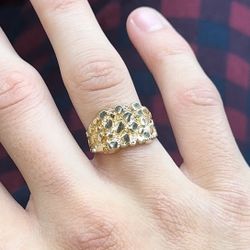 Nugget ring 10k 3g