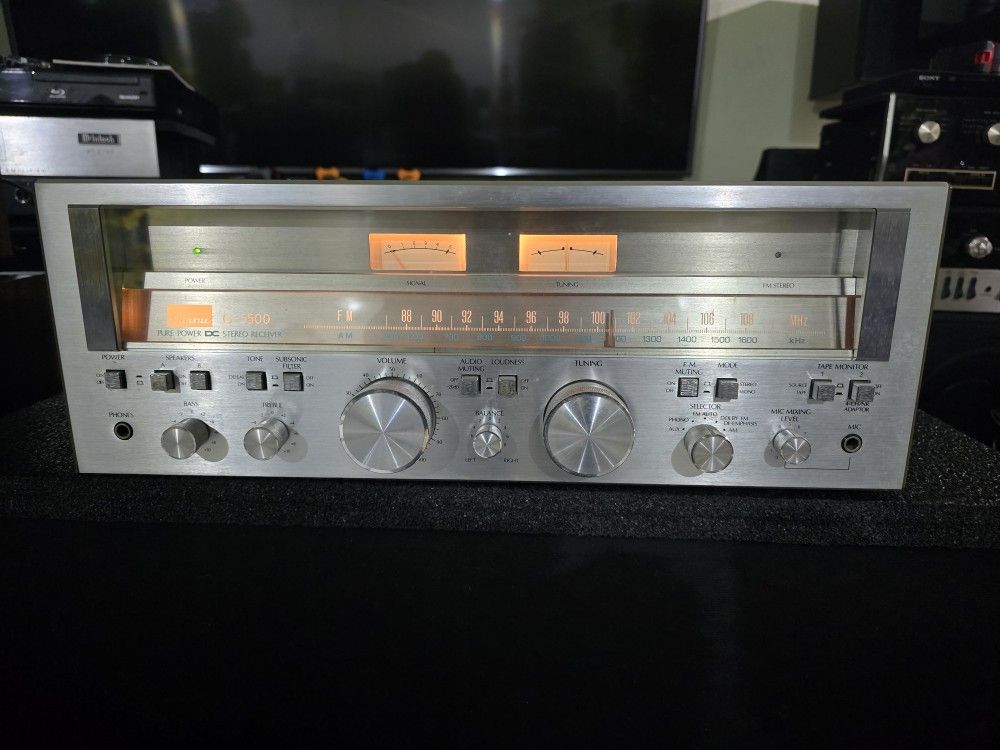 Sansui G-5500 receiver excellent Condition Perfectly Working Amazing Sound Will Test Before You Buy 