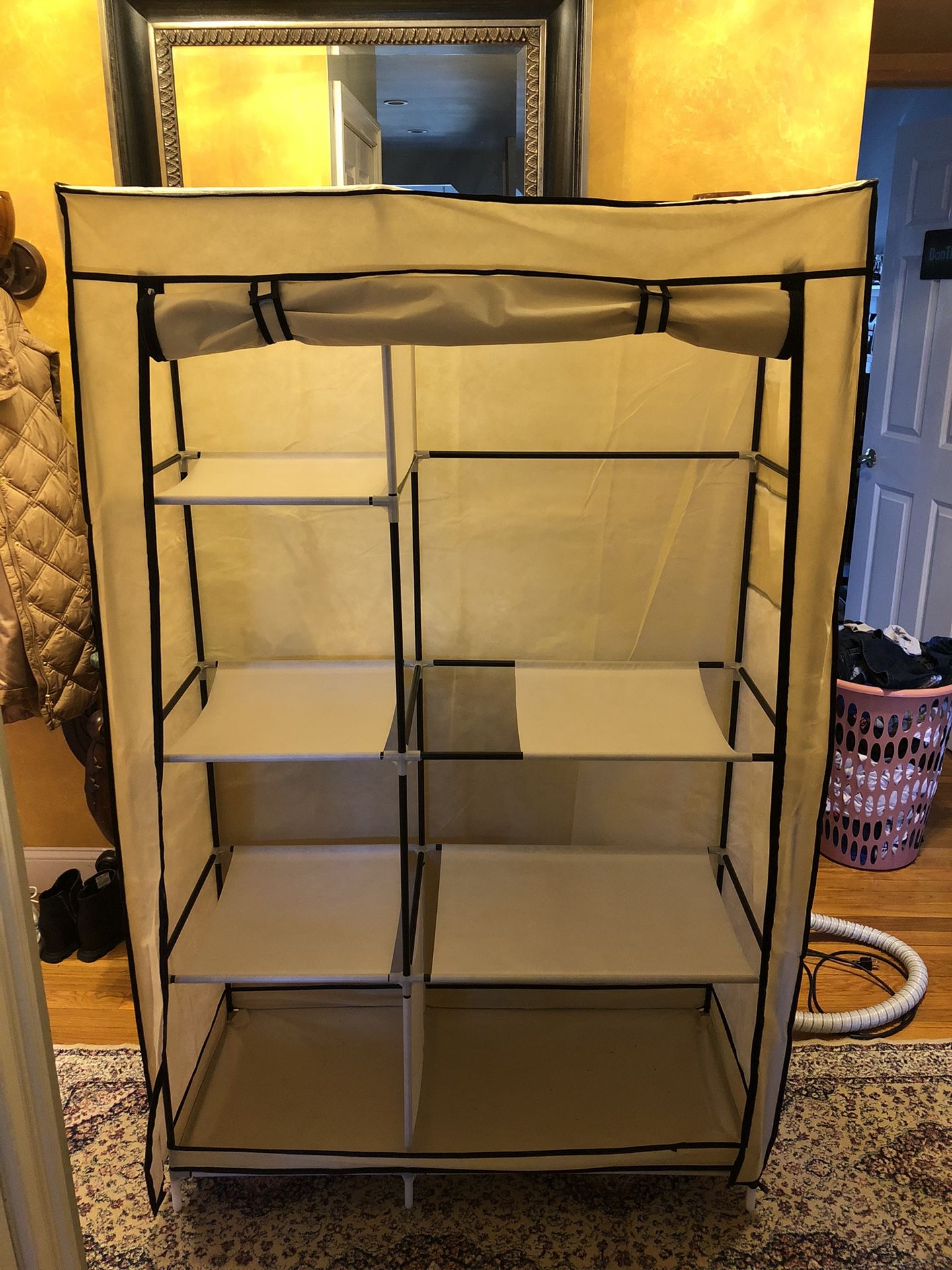 Closet Organizer Wardrobe Clothes Storage 