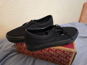 Black/Black Vans Era Shoe