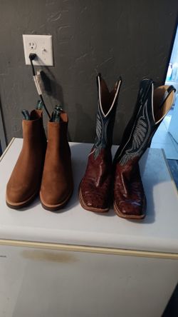 Two pair of almost new boots size 12EE